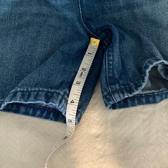 Children’s Place Girl’s Denim Distressed Overalls, size 12 - Picture 2 of 11